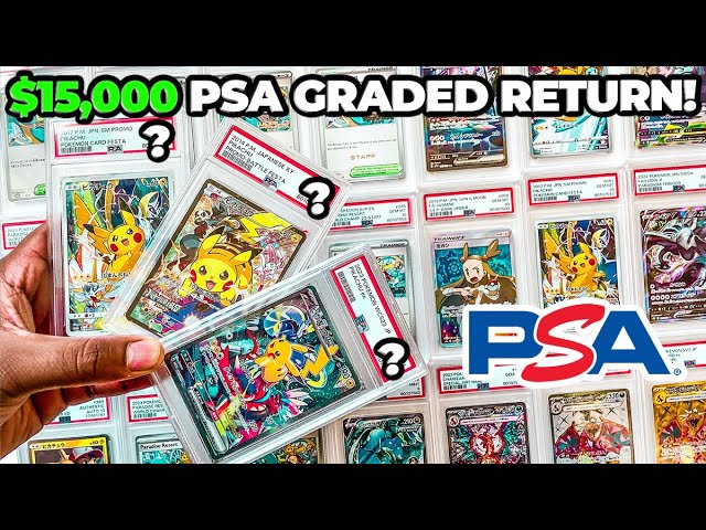 $15,000 Pokemon PSA Graded Card Return! (Pikachu, Charizard & Worlds Promos) $15,000 Pokemon PSA Graded Card Return! (Pikachu, Charizard & Worlds Promos)