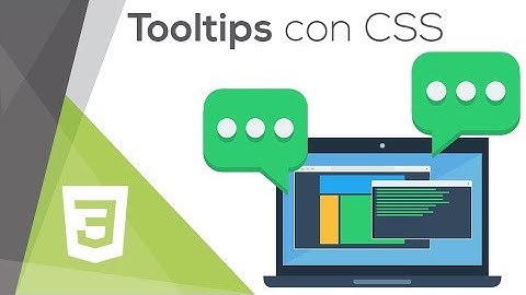 Crea tooltips facil y rapido solo con CSS | HTML