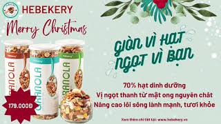 ĐÊM NOEL CÙNG HEBEKERY - GRANOLA SIÊU HẠT II RADIO CHRISTMAS VERSION.