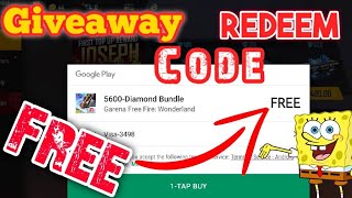 free giveaway redeem code 😱😱😱 watch full video #shorts #freefire #viral screenshot 2