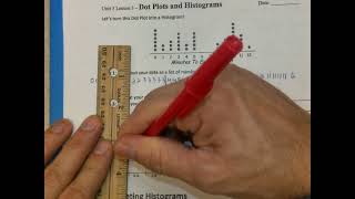 5-3 Notes: Dot Plots and Histograms