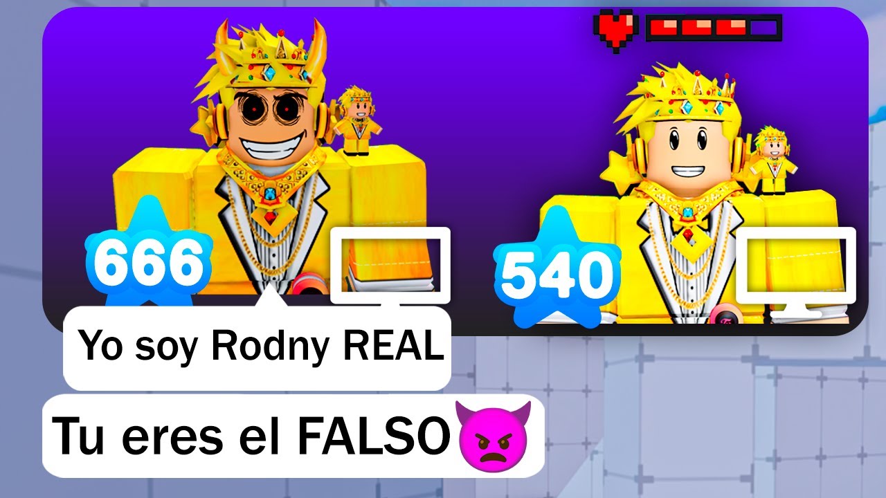Me Encontré a Mi "DOBLE ESTAFADOR" En Rivals...