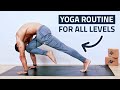 Yoga Routine For Strength & Flexibility | ALL LEVELS (Follow Along)