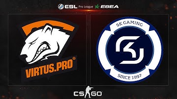 CS:GO - Virtus.Pro vs. SK [Overpass] - ESL ESEA Pro League Season 2 - Week 3, Day 1