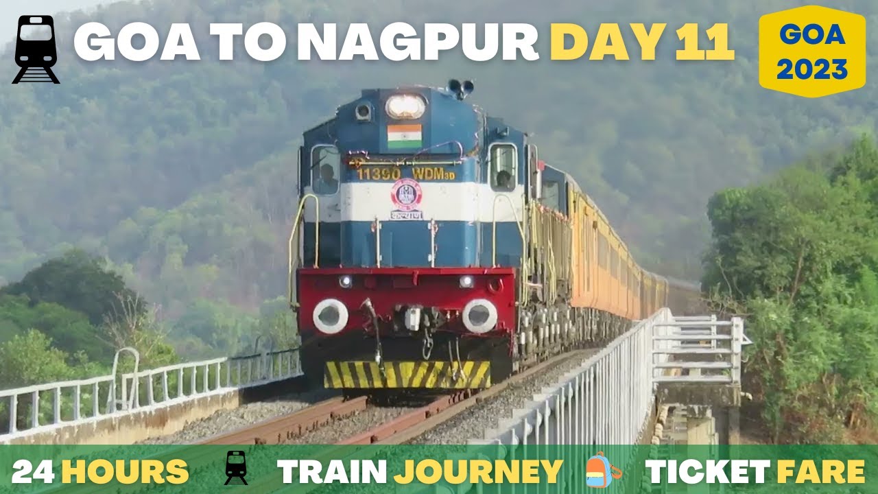 Goa To Nagpur | Train Journey | Goa Vlog Series - YouTube