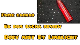 Love spell body mist by limelight Review 