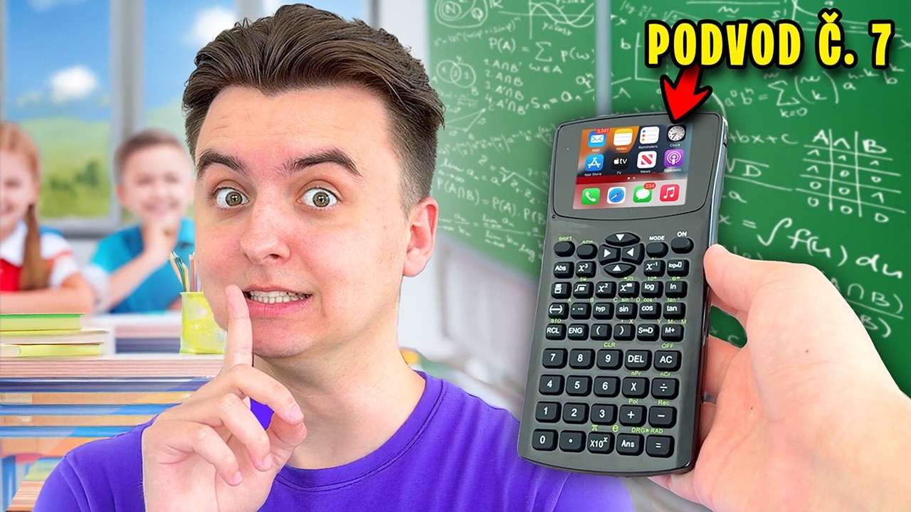 Koupil jsem Tajné Vychytávky, které Vám Pomůžou Podvádět ve Škole!