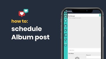 How to Schedule an Album Post in CinchShare
