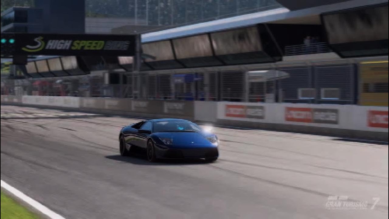 PS5 Gran Turismo 7 Lamborghini Murcielago LP 640 @ High Speed Ring