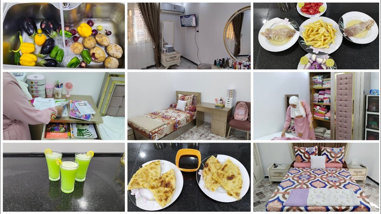 بيتك نضيف كل يوم بدون مجهود👍سر هيغير حياتك وينظم يومك ساعه واحده كل يوم ⏰هتخلصك من الفوضى👌