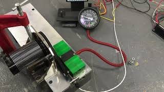 Miniature Machine Single Disc Rotor Destruction Test 1 - Rotor Destruction @ High RPM