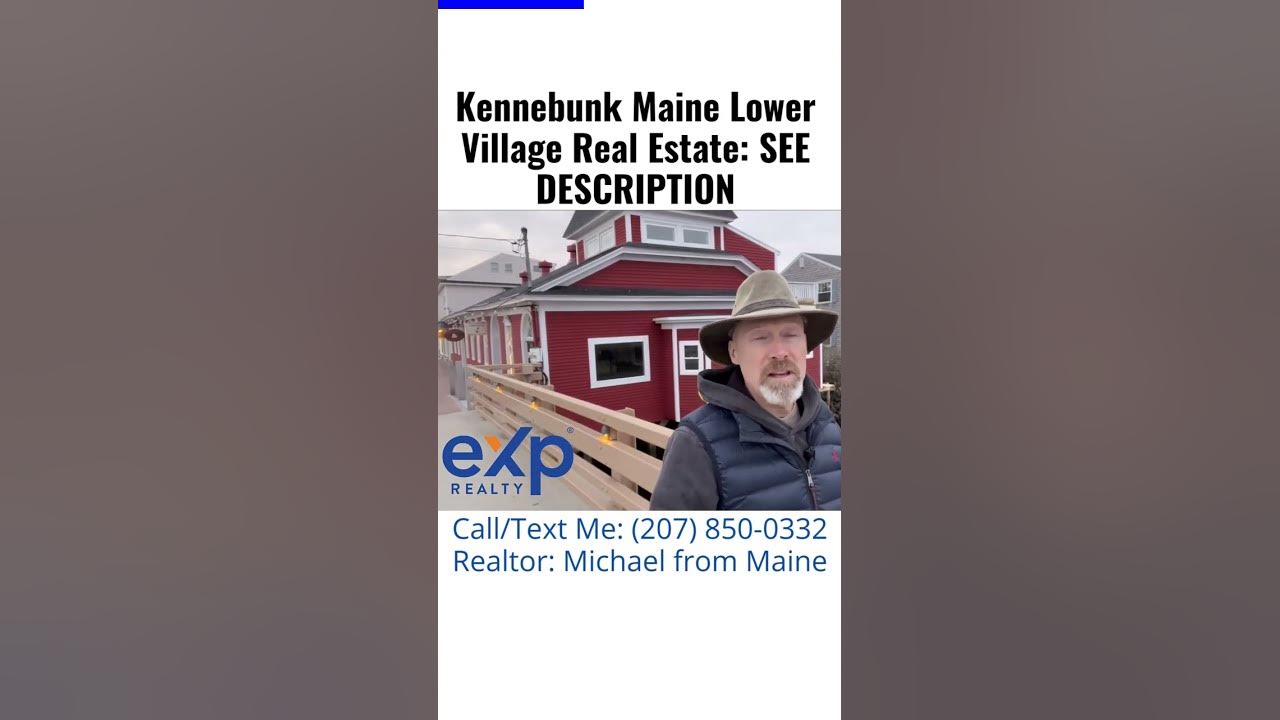 Kennebunk Maine Lower Village Real Estate SEE DESCRIPTION YouTube