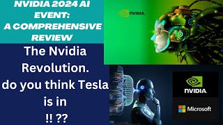 Nvidia 2024 AI Event A Comprehensive Review. #nvidia #tech #technology