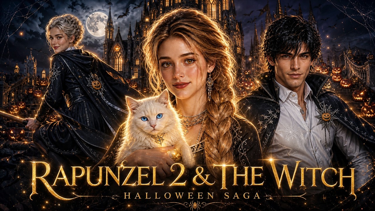 ⁣Rapunzel 2 & The Witch Halloween Action AI Movie | BD Original AI Fantasy Fairy Tale |Full Episo