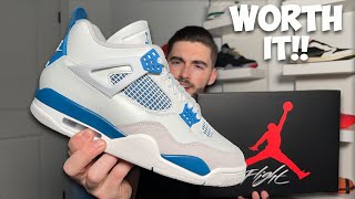 EXACTLY As Planned! Jordan 4 Military Blue On Foot Review! Is This SOTY?