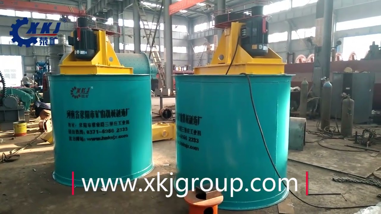 Flotation Medicine Agitator Mixing Tank Ore Slurry Lifting Mixing Tank