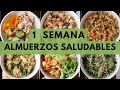 UNA SEMANA DE ALMUERZOS SALUDABLES | Michela Perleche