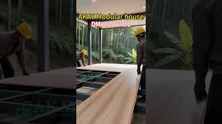 AKAY Modular house: Your smart prefab home, delivered fast worldwide