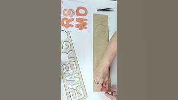 Tutorial-Easy Name Puzzle With A Glowforge, Wood, and Vynil.