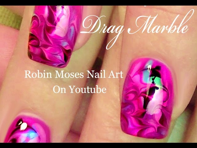 St. Patrick's Day | Water Marble March 2013 #4 | DIY Nail Art Tutorial -  YouTube