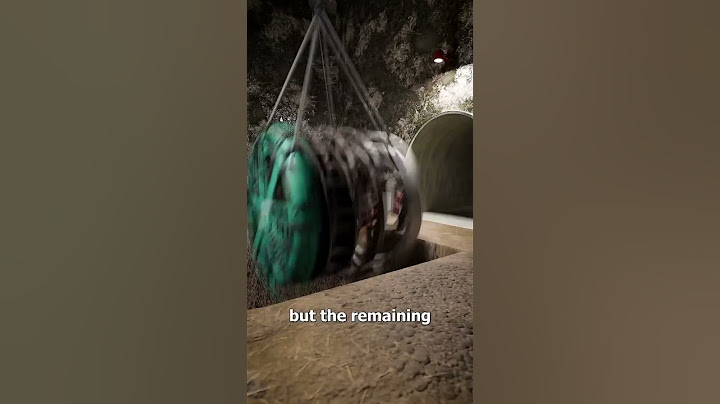 How do tunnel Boring machines Escape?😲 ট্যানেল তৈরীর মেশিনগুলো কিভাবে বের হয় জানুন