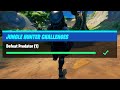 Defeat Predator (1) - Fortnite Jungle Hunter Challenges