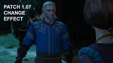 The Witcher 3 - Patch 1.07 Change effect PC Gameplay