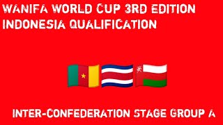 WANIFA WORLD CUP 3RD EDITION INDONESIA INTER-CONFEDERATION STAGE GROUP A