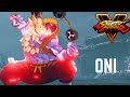 Street Fighter V - Oni combo video - Mysterious mod