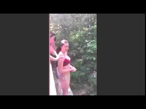 Girl badly injured after another girl pushes her off a bridge