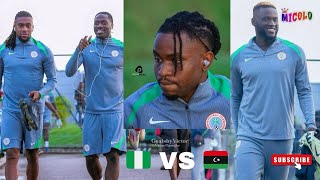 🇳🇬2025 AFCON QUALIFIERS: SUPER EAGLES FIRST TRAINING SESSION AHEAD OF LIBYA GAME 🇱🇾
