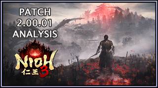 Patch 2.00.01 Analysis | Nioh 3