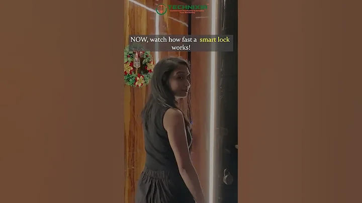 1 Second Unlock | Best Keyless Smart Lock for Home Security #shorts #viralshorts #smartlock #Viral