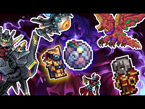 Terraria Murasama with Luxors Gift vs Calamity Mod Boss Rush Fail 