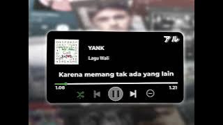 LIRIK LAGU DJ YANK MENGKANE DJ BY ANDRI AR WG 🎧