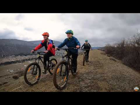 Mountain bike tour in Tbilisi Georgia | Day ride tour  from Lisi lake to village Bevreti