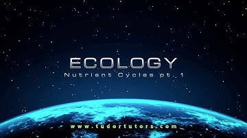Ecology: Nutrient Cycles Pt.1