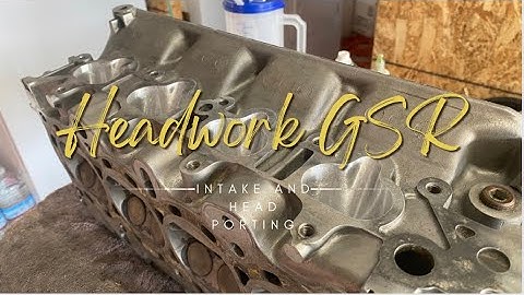 Gsr head port and port matching