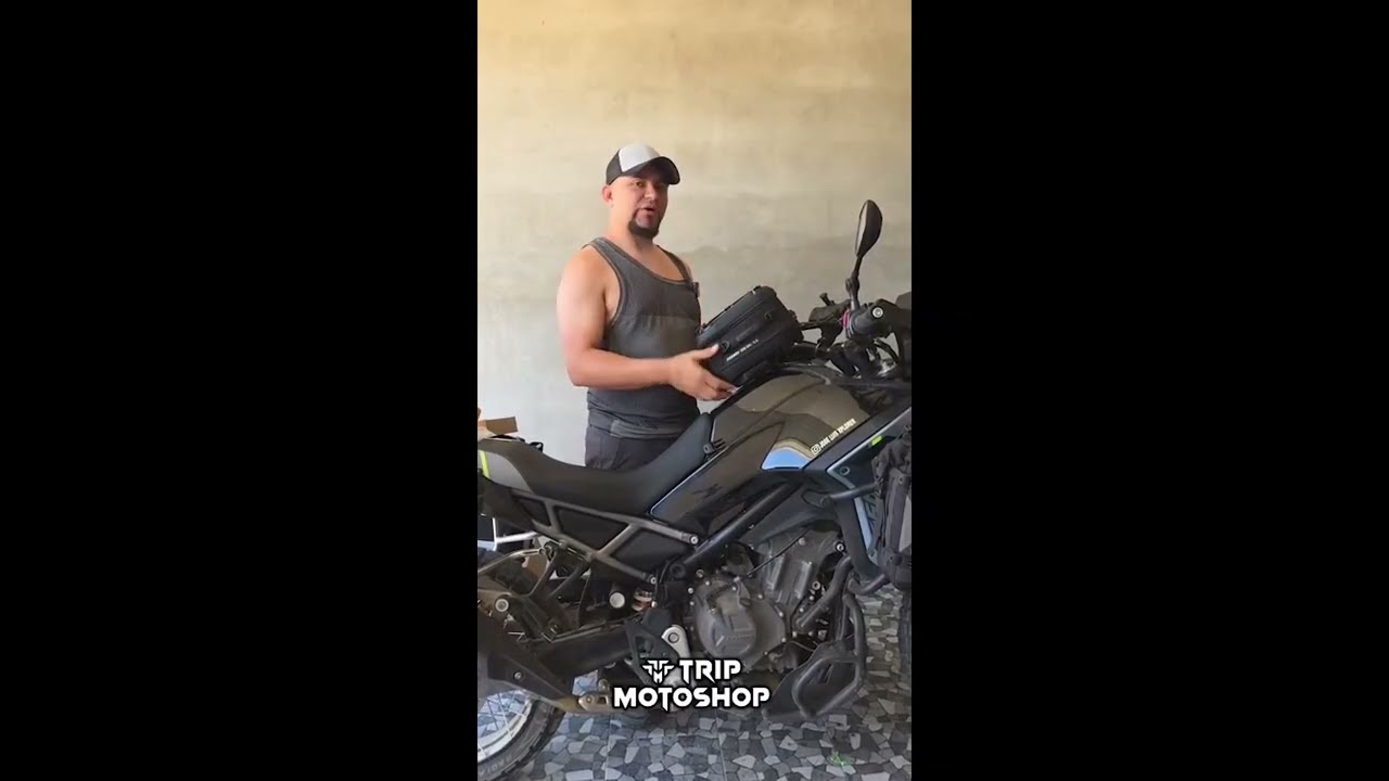 Presentando El Tankbag Rhinowalk Magnetico