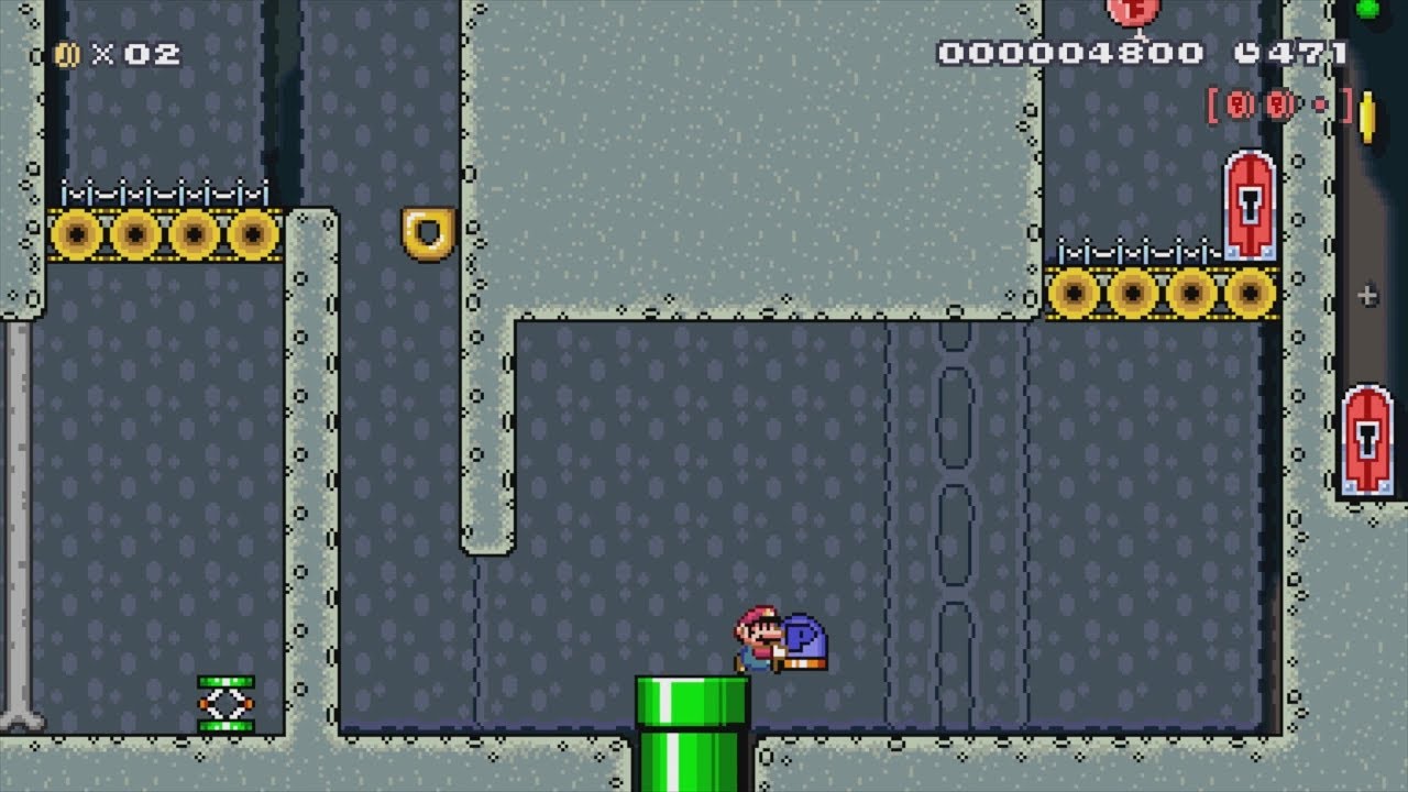 Mario Maker Spring Super Mario Maker - The Spring Cave Challenge! - By ColtendoYT - YouTube