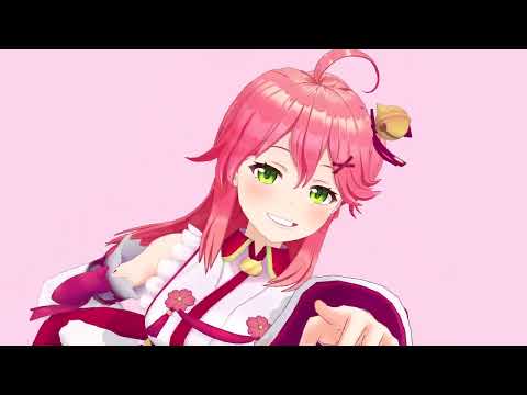 【ホロライブMMD】さくらみこ で GETCHA