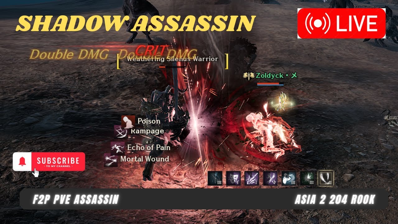 DAILY RIND IN NIGHT CROWS AS F2P !   SHADOW ASSASSIN