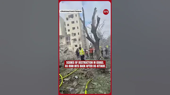 Iran Strikes Israel After US Bombs Nuclear Sites | Destruction in Tel Aviv, Haifa