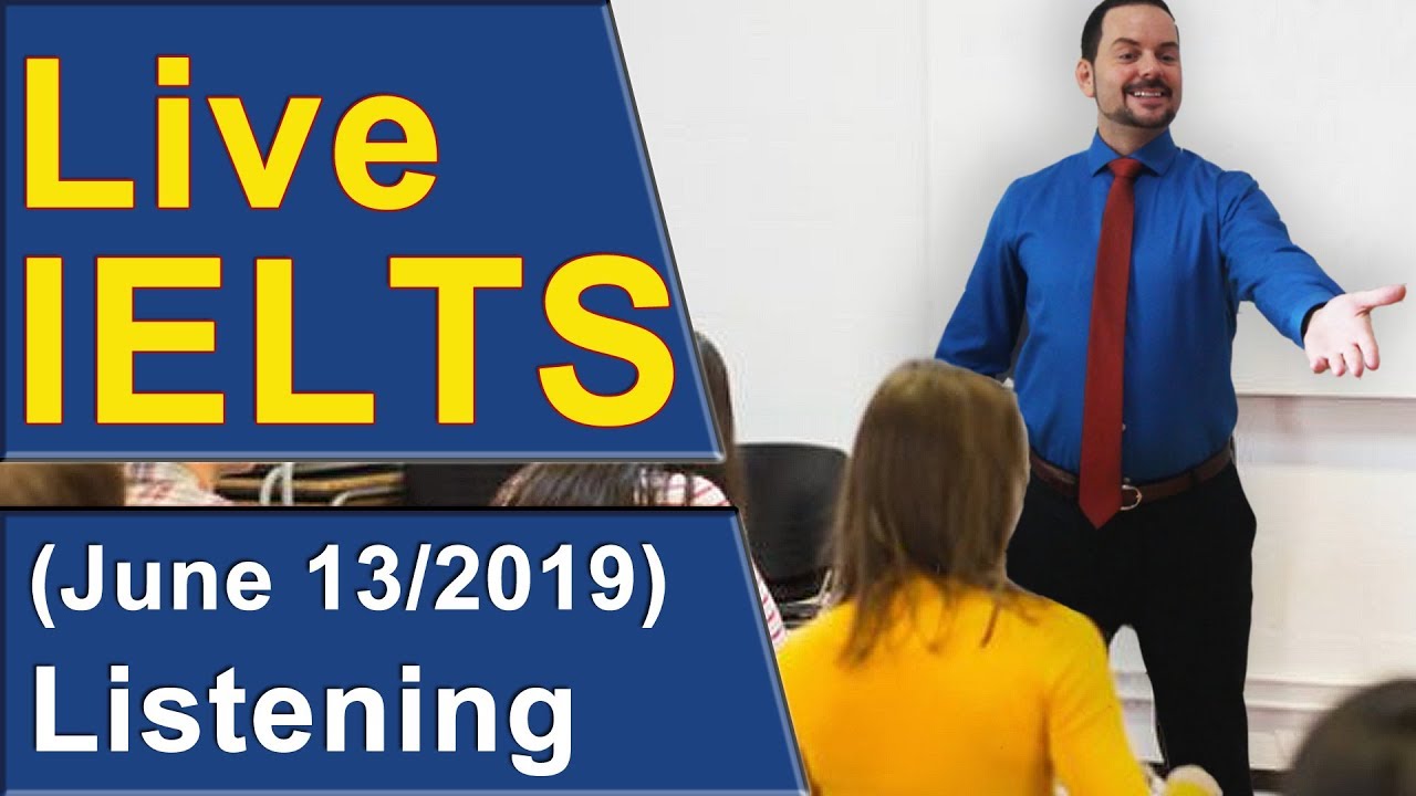 IELTS Live - Listening Section 3 and 4 - Practice for Band 9 - YouTube