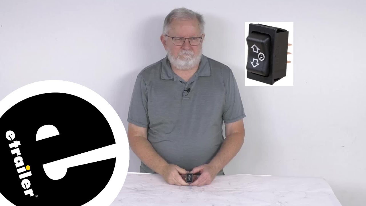 etrailer | Review of JR Products RV Fixtures - Momentary On Off On Switch - 37212295
