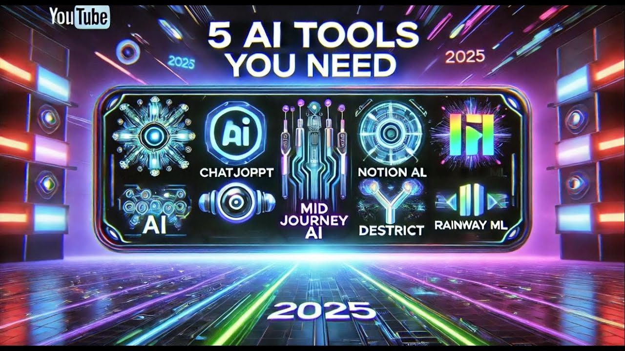 5 Must-Know AI Tools for 2025 That Will Blow Your Mind! - YouTube