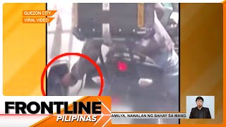 Motorcycle rider, binutas ang gulong ng van ng kaalitang motorista | Frontline Pilipinas