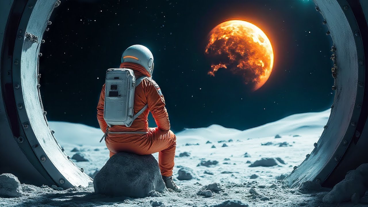 ¡EL ASTRONAUTA ES OLVIDADO EN LA LUNA, Y ES EL ÚLTIMO HUMANO DESPUÉS DE LA DESTRUCCIÓN DE LA TIERRA!