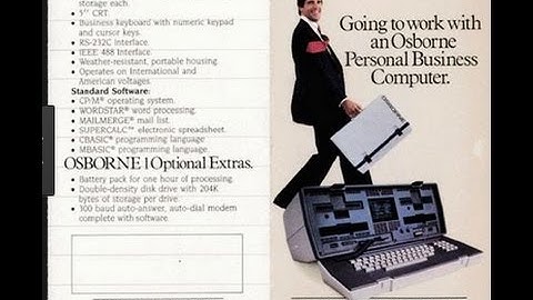 First laptop of the World_Osborne 1_1981 WOW Still Working