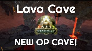 ARK FJORDUR Lava Cave Insane Cave Location - ARK: Survival Evolved